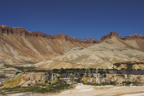 AFGHANISTAN, Band-E- Amir , "Band-E- Amir (Dam of the King) crater Lakes, Band-I-Zulfiqar the main