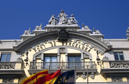 SPAIN, Catalonia, Barcelona, "Port de Barcelona building, Port Vell"