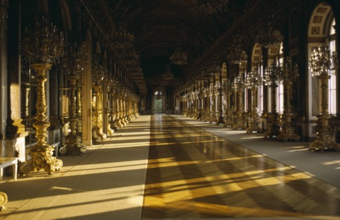 GERMANY, Bavavia, "The Royal Palace of Herrenchiemsee interior. Built by Ludwig II. Situated on the