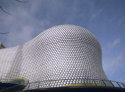 ENGLAND, West Midlands, Birmingham, Exterior of Selfridges department store in the Bullring