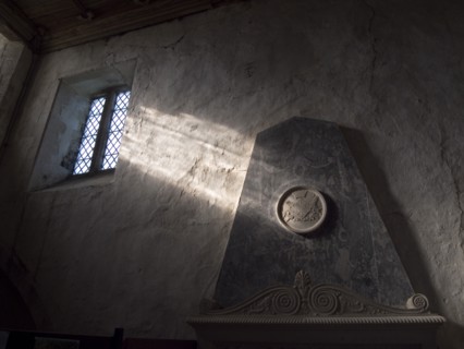 ENGLAND, West Sussex, Boxgrove, Boxgrove Priory Church of St Mary and St Blaise. Interior view of