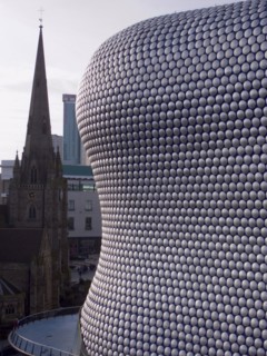 ENGLAND, West Midlands, Birmingham, Exterior of Selfridges department store in the Bullring