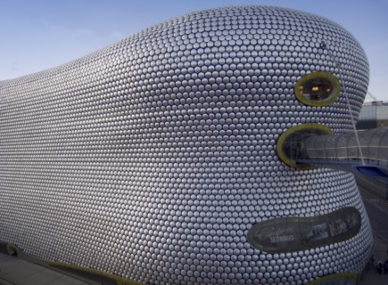 ENGLAND, West Midlands, Birmingham, Exterior of Selfridges department store in the Bullring