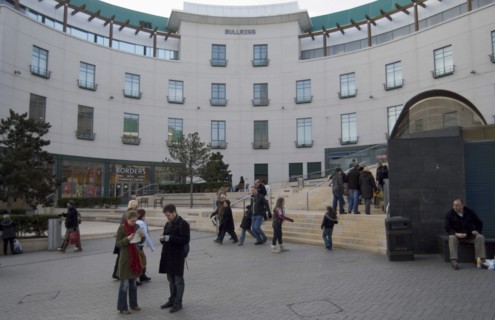ENGLAND, West Midlands, Birmingham, Exterior of the Bullring shopping centre.