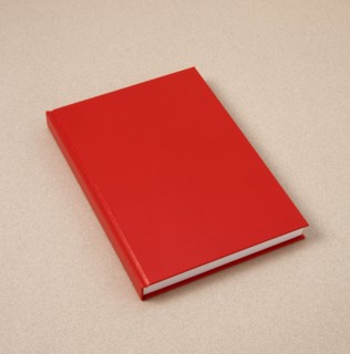 INDUSTRY, Publishing, Paper, Red hardback book