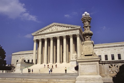 USA, Washington DC, United States Supreme Court building
