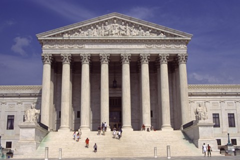 USA, Washington DC, United States Supreme Court building