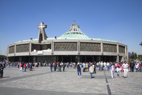 MEXICO, Mexico City, "Basilica de Nuestra Senora de Guadalupe, Our Lady of Guadalupe"