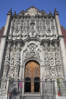 MEXICO, Mexico City, "Sagrario Metropolitano, Chapel attached to Catedral Metropolitana, Zocalo,