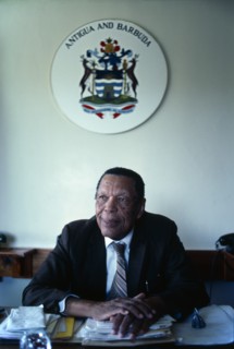 ANTIGUA, Politics, People, Sir Vere Cornwall Bird (1910-1999).  First Prime Minister of Antigua and