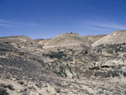 JORDAN, Shaubak , Shaubak Castle. Crak de Montreal