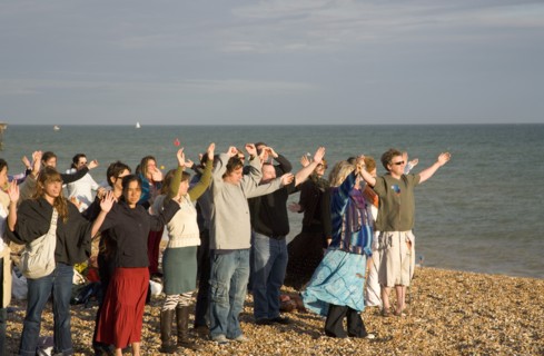 ENGLAND, East Sussex, Brighton, "Summer Solstice Open Ritual to celebrate the longest day, based on