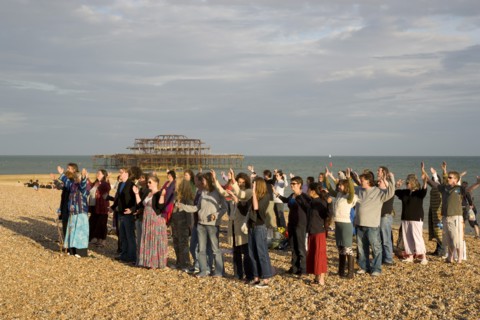 ENGLAND, East Sussex, Brighton, "Summer Solstice Open Ritual to celebrate the longest day, based on