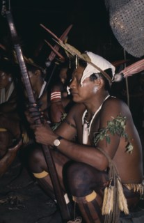 COLOMBIA, North West Amazon, Tukano Indigenous People, Barasana shaman  Pacico clutches sacred