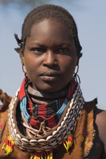 ETHIOPIA, Lower Omo Valley, Tumi, Dombo village (Hamer peoples)