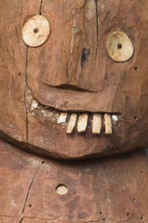 ETHIOPIA, South, Konso - Waga (Wakka), "Famous carved wooden effergies of Chiefs and Warriors,