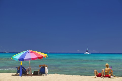 USA, Hawaii, Oahu, Waikiki Beach.