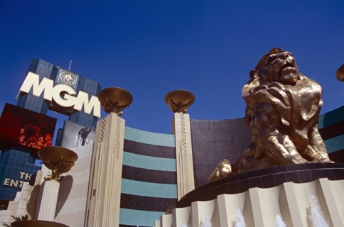 USA, Nevada, Las Vegas, MGM Grand Hotel and Casino.