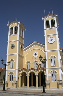GREECE, Ionian Islands, Kefalonia, Padokratoras Church.