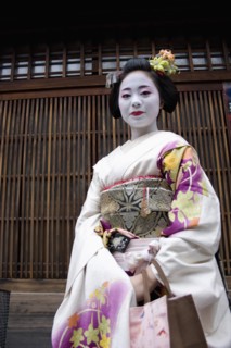 JAPAN, Honshu, Kyoto, "Gion District, the neighbourhood where Geisha live and perform.
