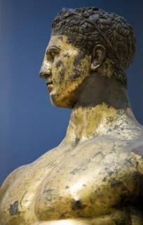 ITALY, Lazio, Rome, The Palazzo dei Conservatori part of the Capitoline Museum with the gilded