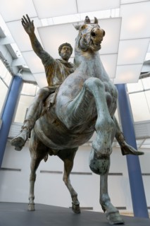 ITALY, Lazio, Rome, The Palazzo dei Conservatori part of the Capitoline Museum with the gilded