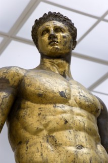 ITALY, Lazio, Rome, The Palazzo dei Conservatori part of the Capitoline Museum with the gilded