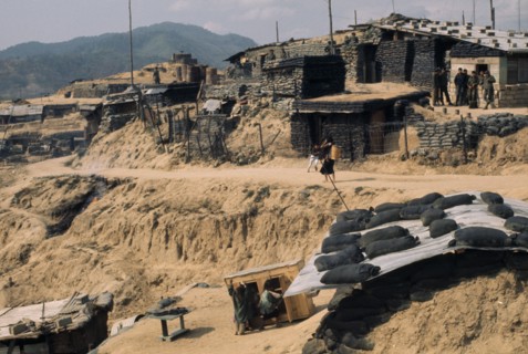 VIETNAM, Central Highlands, Dak Pek, Vietnam War. Dak Pek United States and Montagnard Special