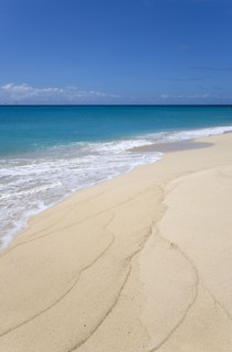 WEST INDIES, St Vincent And The Grenadines, Canouan Island, South Glossy Beach in Glossy Bay with