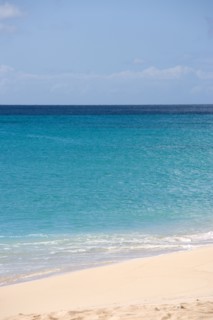 WEST INDIES, St Vincent And The Grenadines, Canouan Island, South Glossy Beach in Glossy Bay with