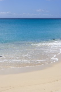 WEST INDIES, St Vincent And The Grenadines, Canouan Island, South Glossy Beach in Glossy Bay with