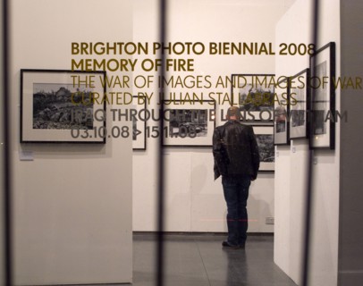 ENGLAND, East Sussex, Brighton, University gallery photography exhibition as part of the 2008