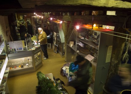 ENGLAND, West Sussex, Shoreham-by-Sea, Interior of the Marlipins museum in the High street.