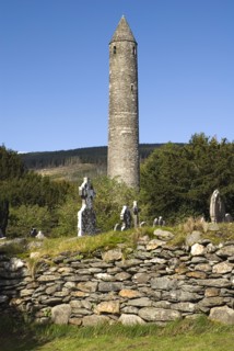 20093568 IRELAND Wicklow Glendalough Round Tower