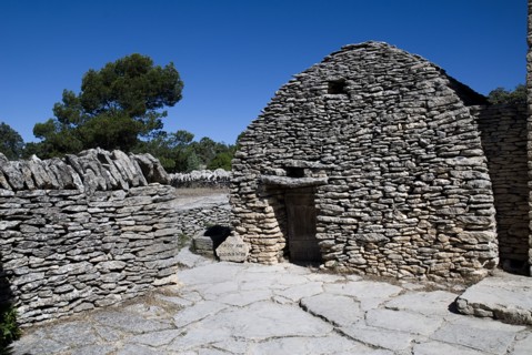 FRANCE, Provence Cote d’Azur, Vaucluse, "Le Village des Bories.  Primitive village comprising of