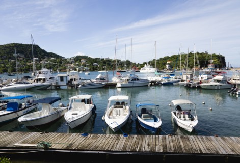 WEST INDIES, Grenada, St George, St George's The new Peter de Savary marina development of Port