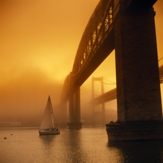ENGLAND, Devon, Plymouth, Royal Albert Bridge designed by Brunel and finished in 1859.  Spans the