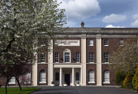 IRELAND, North, Belfast, "College Square East, Entrance to Belfast Academical Institute Collece,