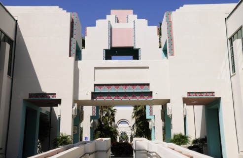 USA, California, Los Angeles, Beverly Hills Civic Centre