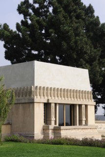 USA, California, Los Angeles, Hollyhock House exterior