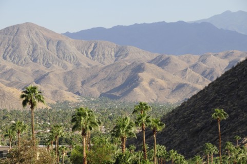 USA, California, Palm Springs, "Valley views, Palm Springs"