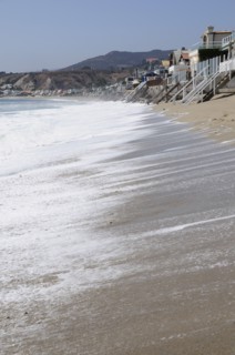 USA, California, Los Angeles, "Malibu Colony beach, Malibu"