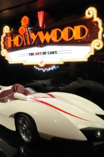 USA, California, Los Angeles, "1999 Mach 5 prototype for Speed Racer cartoon, Petersen Automotive