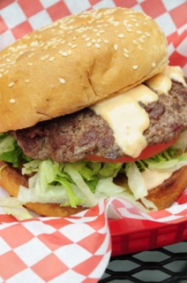 USA, California, Los Angeles, "Burger, Pasadena"