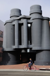 USA, California, Los Angeles, "Chiat/Day building, Main Street, Santa Monica. Designed by Frank