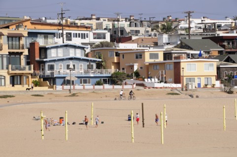 USA, California, Los Angeles, "Beach views, Manhattan Beach"