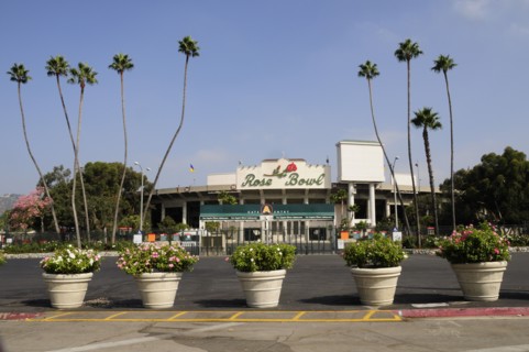 USA, California, Los Angeles, Pasadena Rose Bowl stadium