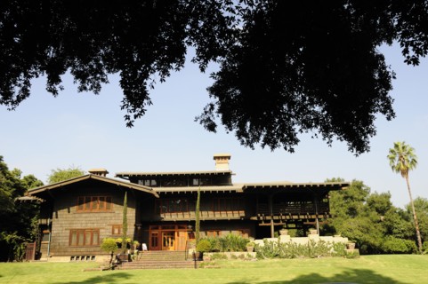 USA, California, Los Angeles, "The Gamble House exterior, Pasadena. Designed by Greene and Green in