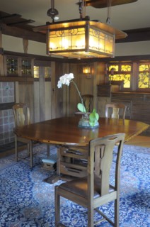 USA, California, Los Angeles, "Dining Room, The Gamble House, Pasadena"