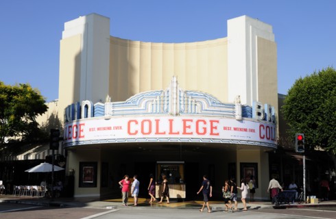 USA, California, Los Angeles, "Bruin Theatre, Westwood Village"